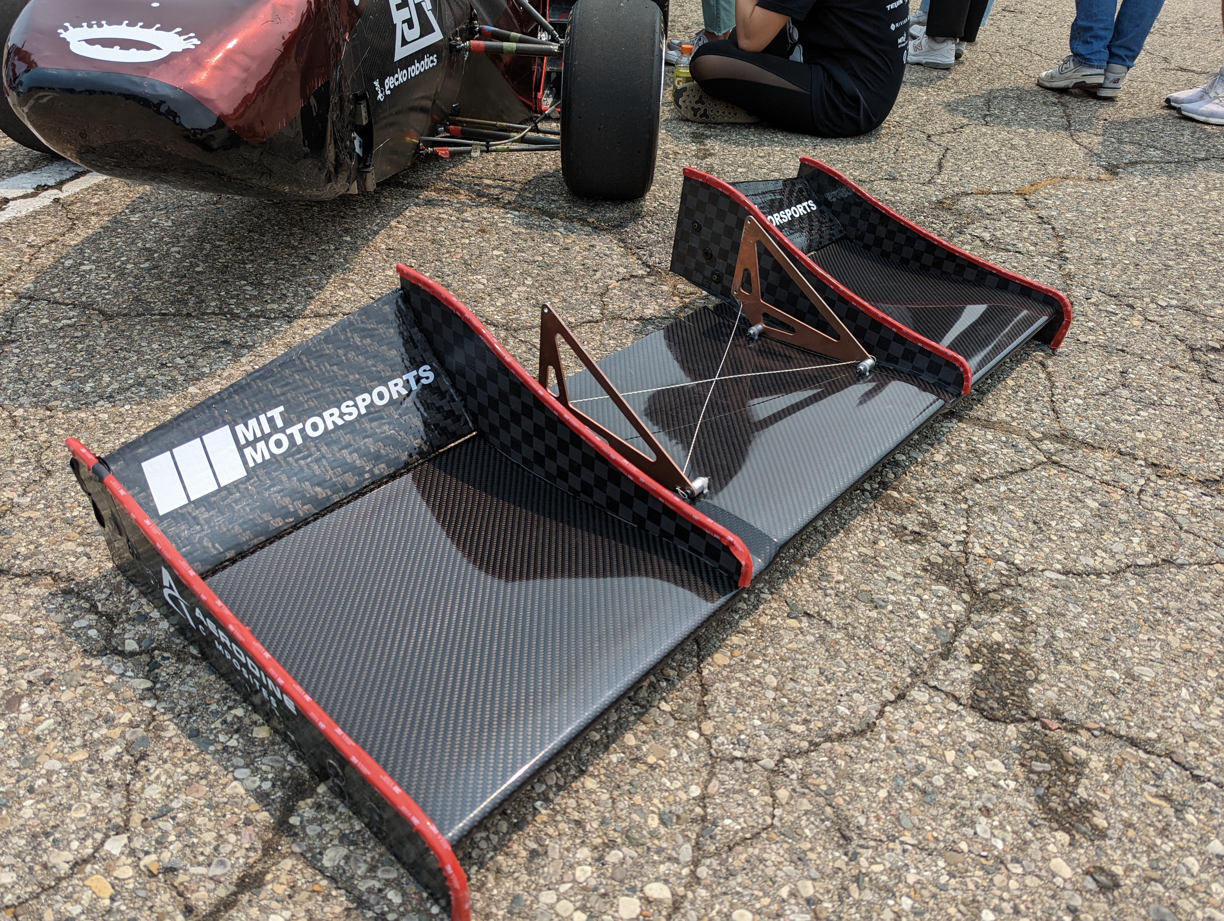 Front Wing Off Car